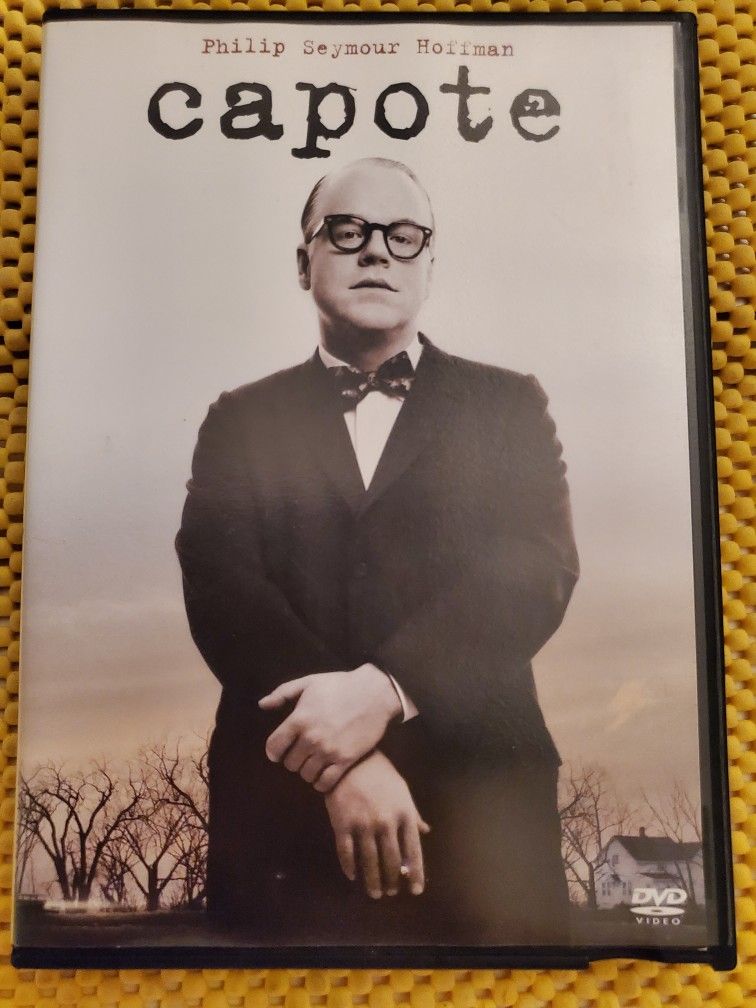 Capote, 2005 Best Picture of the Year, Movie DVD, Excellent