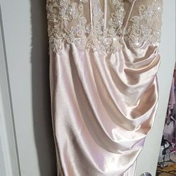 Champagne Gold Dress