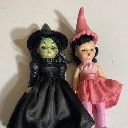 2 Madame Alexander’s Wizard Of Oz, McDonald’s Mini Dolls