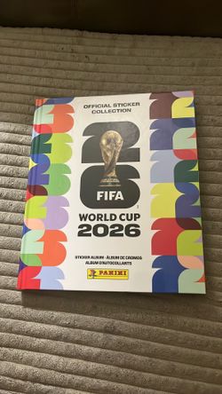 2026 world cup  panini album  (Hardcover)
