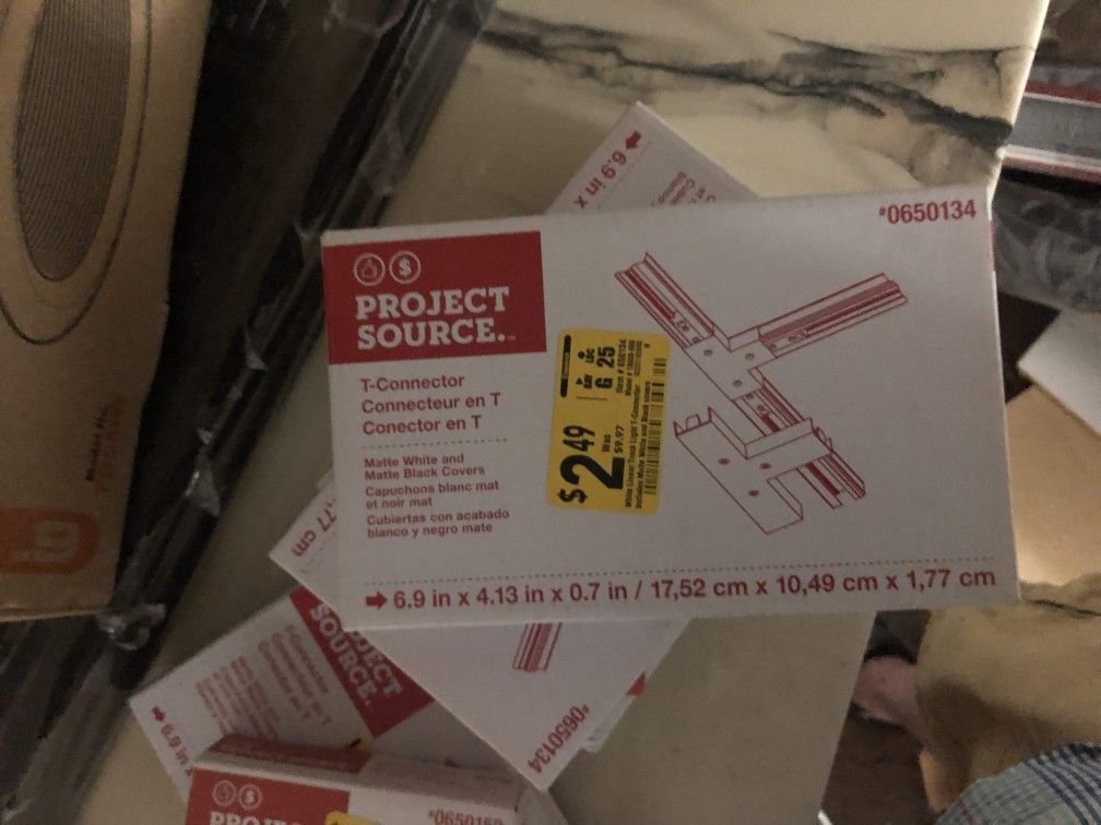 Project source T Connectors and lighting (price per)