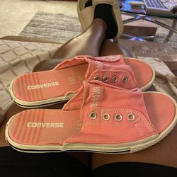 Converse All star Slides Men’s Size 6 Ladies 8 $60
