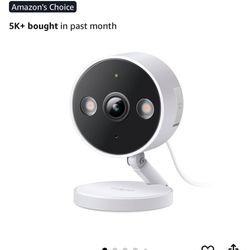 Tapo by TP-Link 2K QHD Security Camera Indoor/Outdoor, 2024 PCMag Editor's Choice, Color Night Vision, Free Person/Pet/Vehicle Detection, Baby Monitor