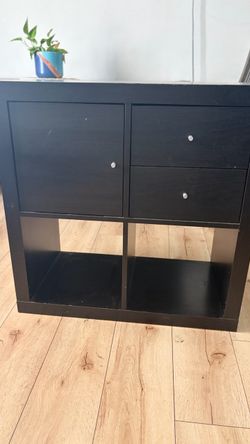 Black ikea 31x31” shelves