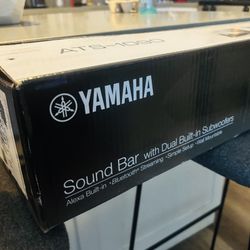 Yamaha ATS-1090 2.1 Channel Soundbar System w/ Built-in Dual Subwoofers – Bluetooth, HDMI ARC, Clear Voice