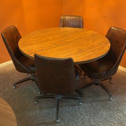 Table and chairs