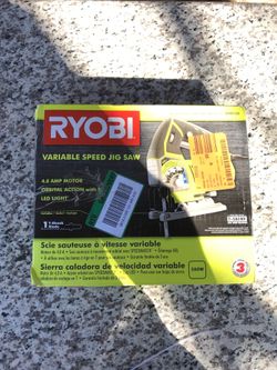 Ryobi variable speed Jig Saw