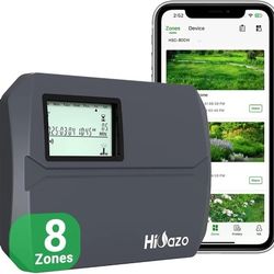 HiOazo
Smart Sprinkler Controller WiFi, 8 Zone Irrigation Controller