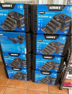 hart tool box 215 piece