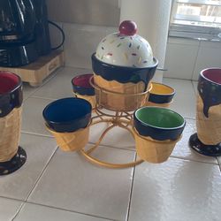 Juego De Vasitos Para La Nieve