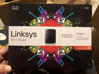 Linksys N300 wireless router WiFi