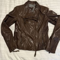 Women's Soft Small Leather Jacket