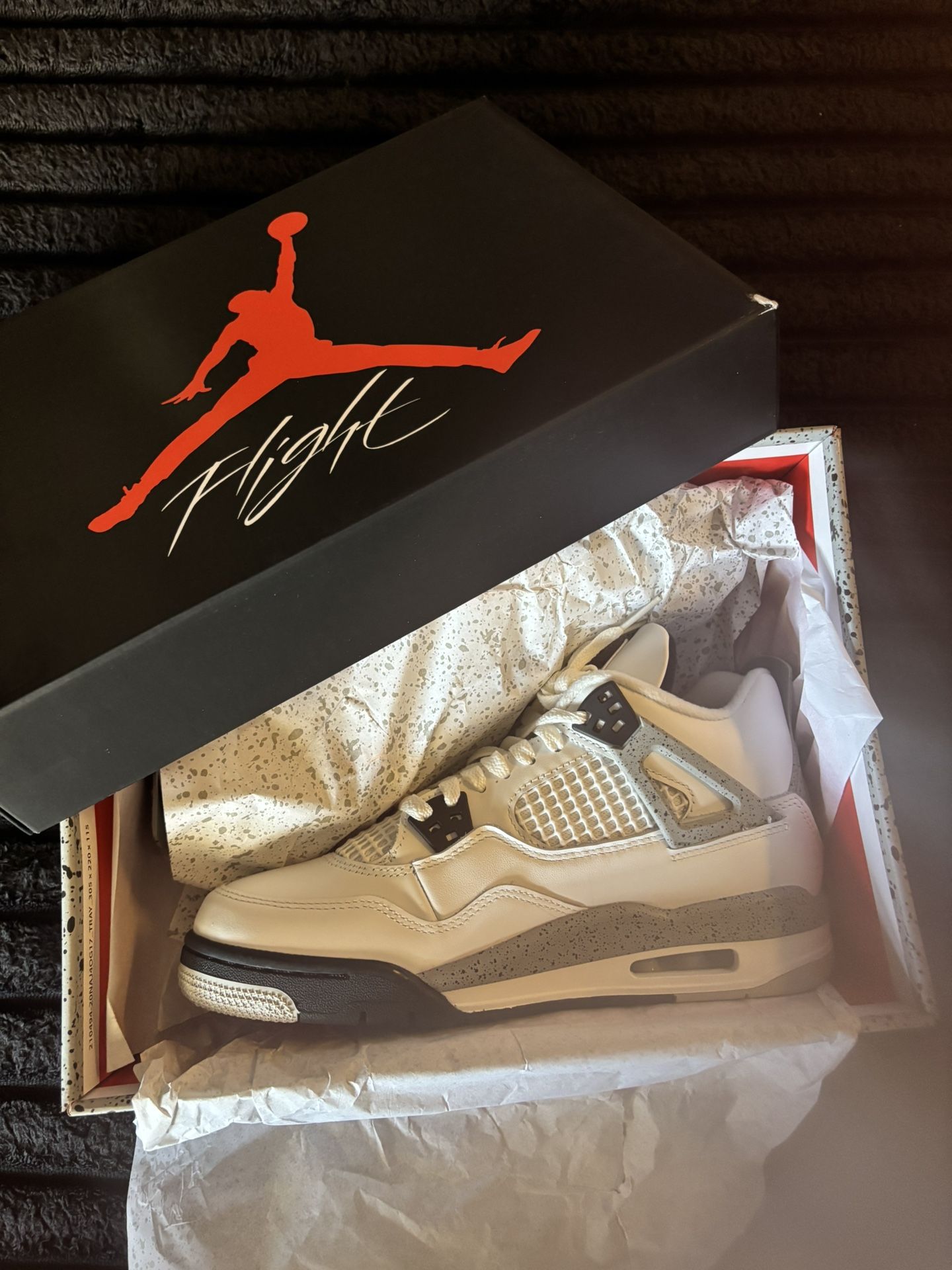 Jordan 4 Retro White Cement