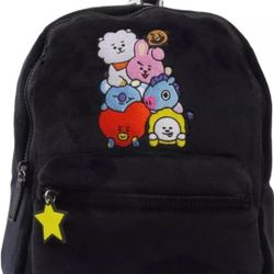 BT21 Black Backpack 