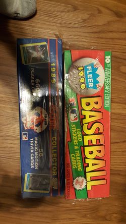 89/90 Factory Baseball Card Sets