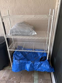 Heavy Duty Wire Shelving Unit on Wheels