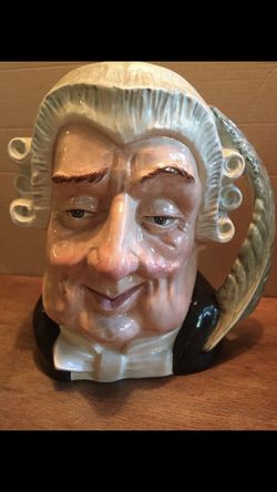 Tobey mug/ the lawyer / royal Daulton