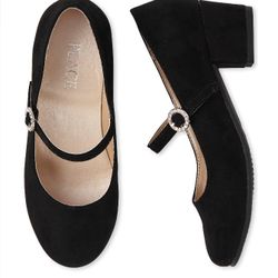 Girl Dress Shoes w/Heel Size 3
