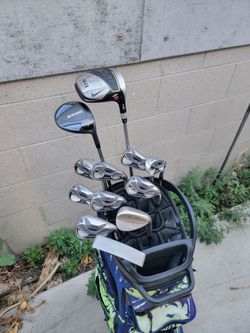 Nike SQ Machspeed Golf Club Set Right Handed W/Ogio Stand Bag