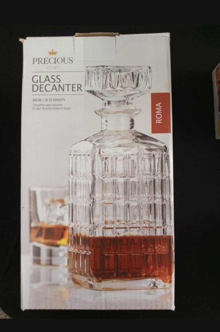 Precious Glass Decanter Set