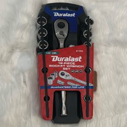 Duralast 18-Piece Socket Wrench Set 