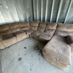 Tan 3 Piece Sectional 