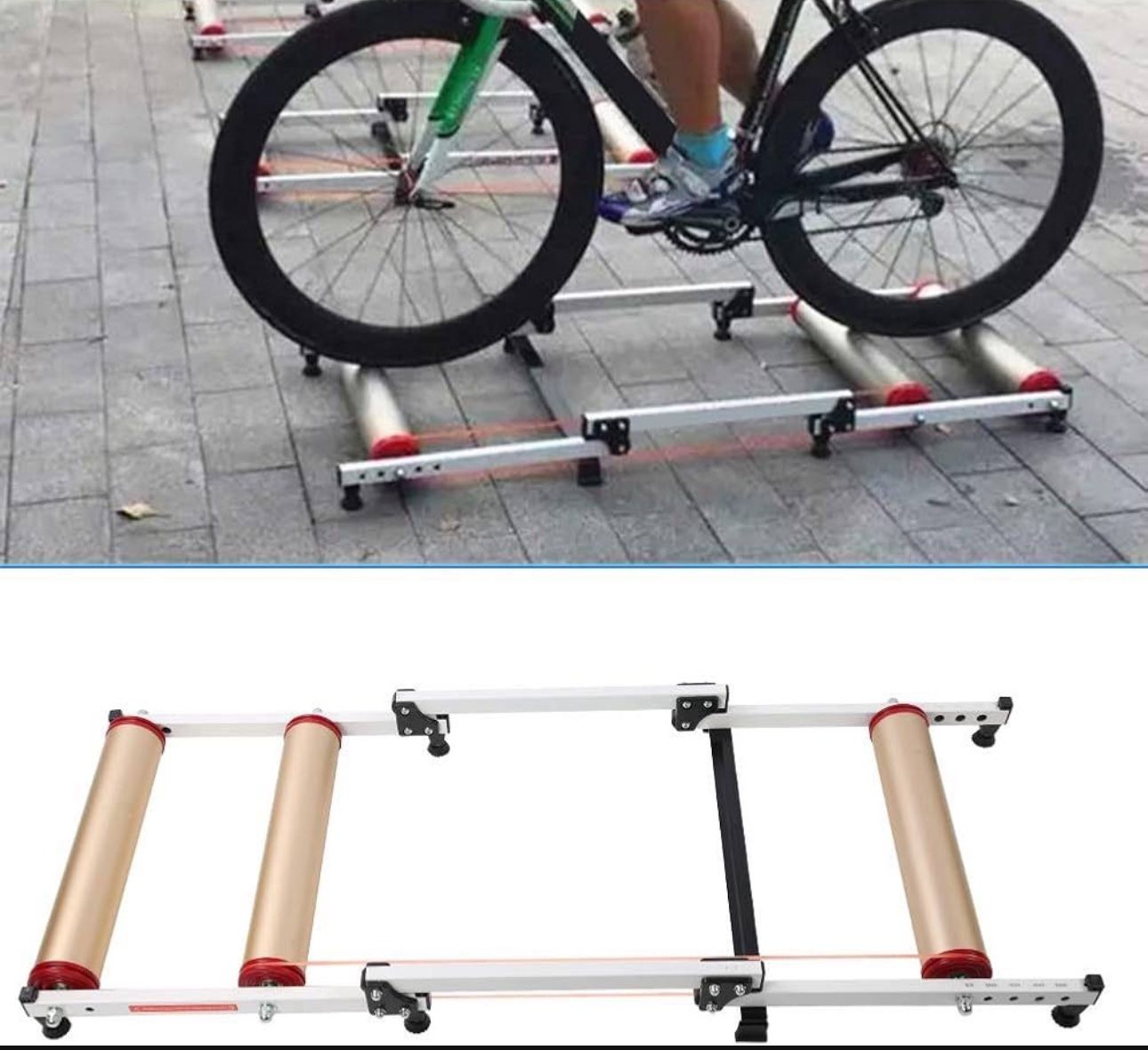 Bike Rollers, Adjustable Bike Stand for 16-29 Inch Bikes Brand new (A171)