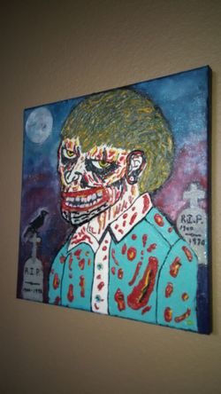 Canva Zombie Handmade paint
