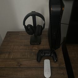 PS5 w/ One Controller, Media Remote,  Turtle Beach Stealth 600 Series Headset and Stand