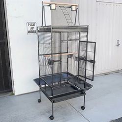 New in box $155 Large 68” Parrot Bird Cage for Parakeets Cockatiel Chinchilla Conure Cockatoo Lovebird Parakeet 