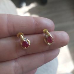 10k Gold Earrings