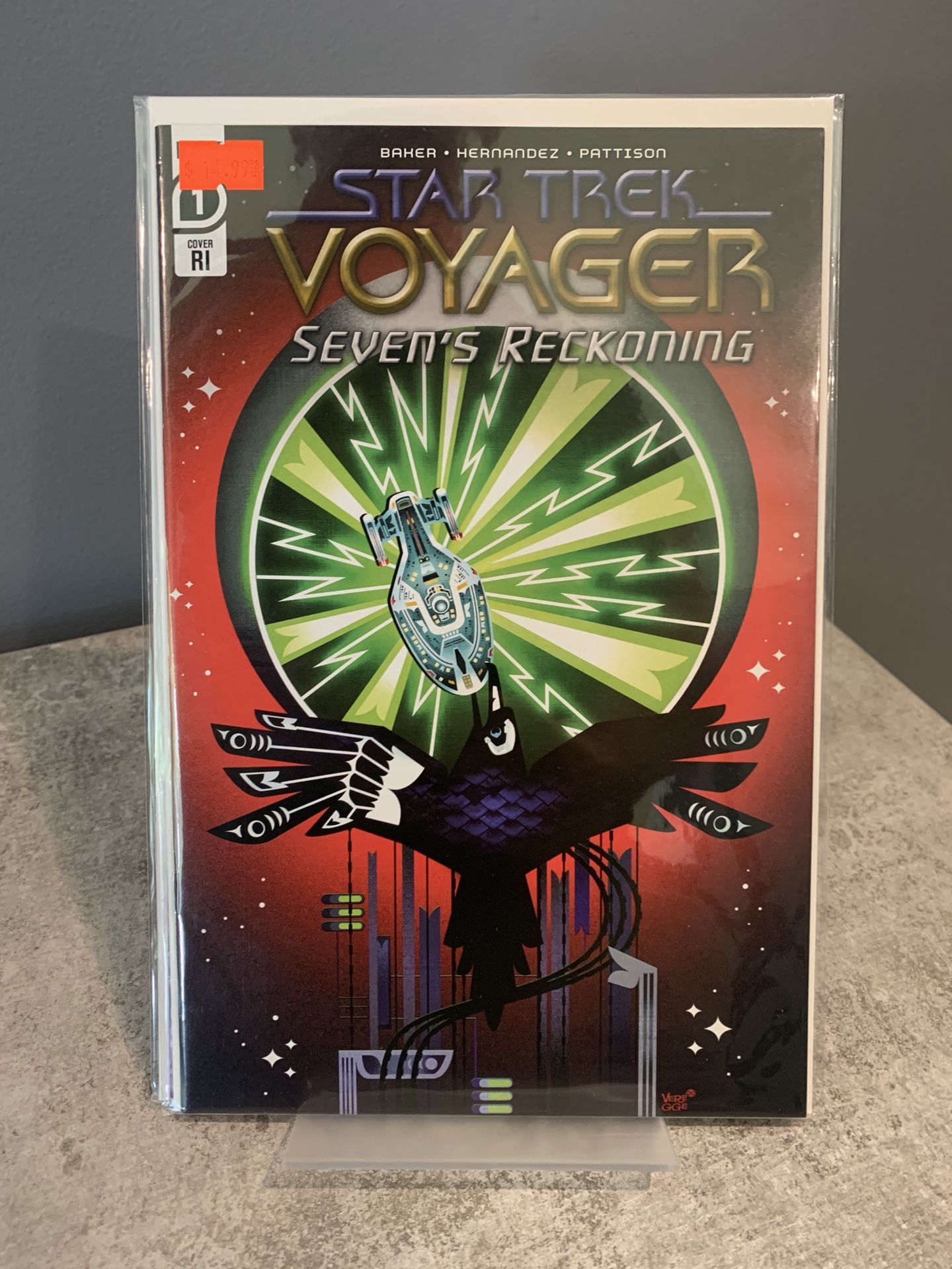 Star Trek: Voyager - Seven’s Reckoning #1 (IDW Publishing, 2020) Retailer Incentive Variant Cover