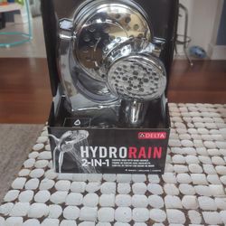 HydroRain 2 in 1 shower head