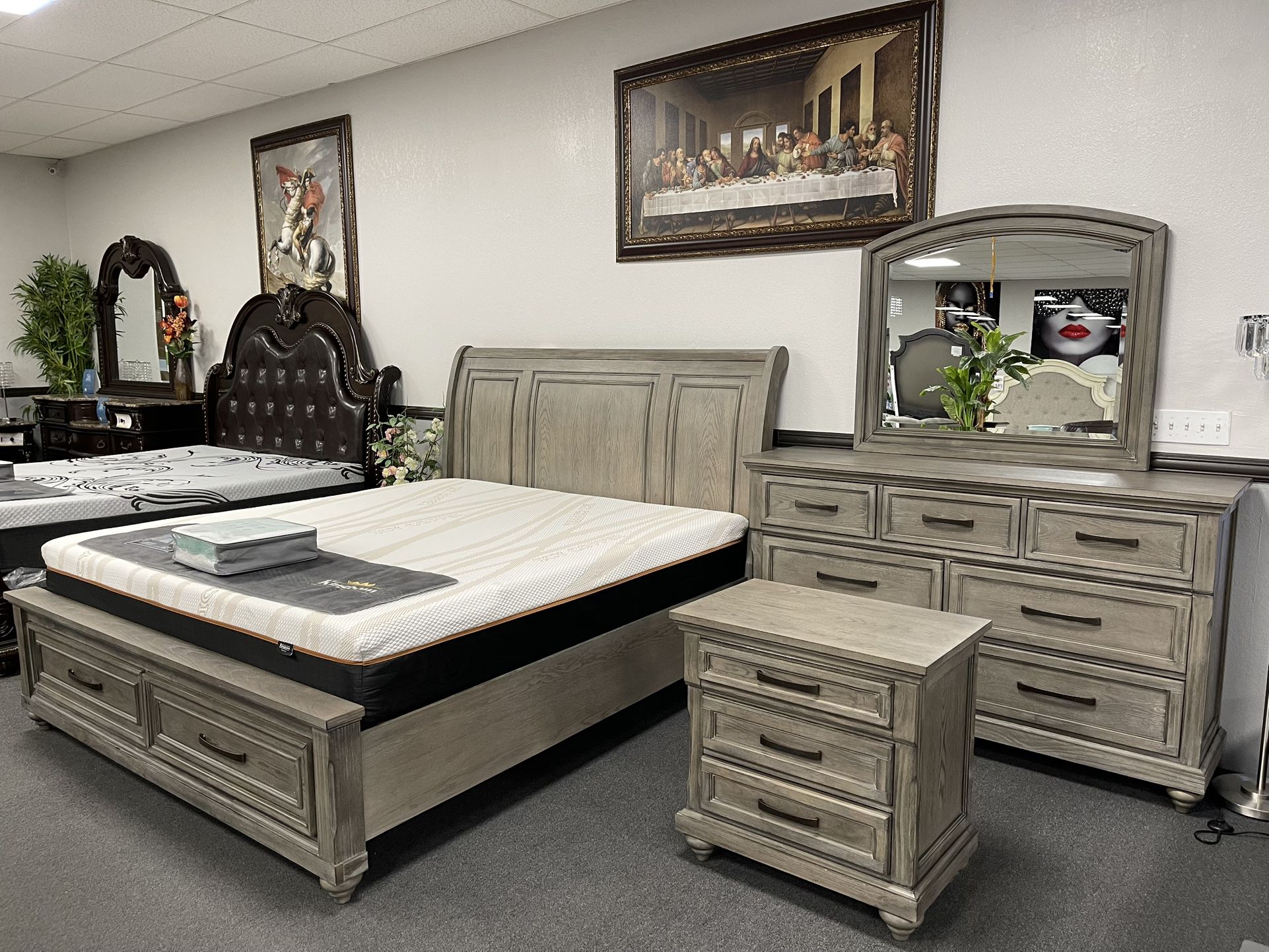 4PC King Bedroom Set