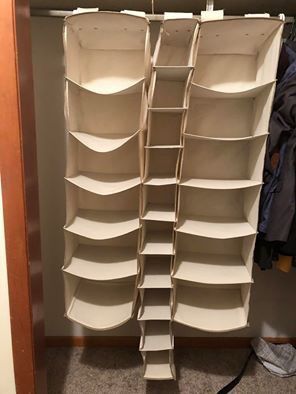 5 closet organizers (all for $20)
