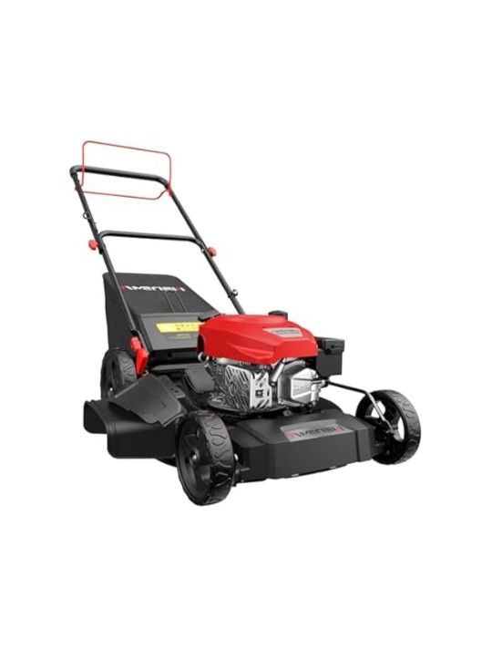 AMERSISUN Gas Lawn Mower, Self-Propelled, 21"
AMERSISUN AV8621S1 Gas Lawn Mower, 170cc OHV Engine with Forced Air-Cooling, Self-Propelled, 21" Steel 