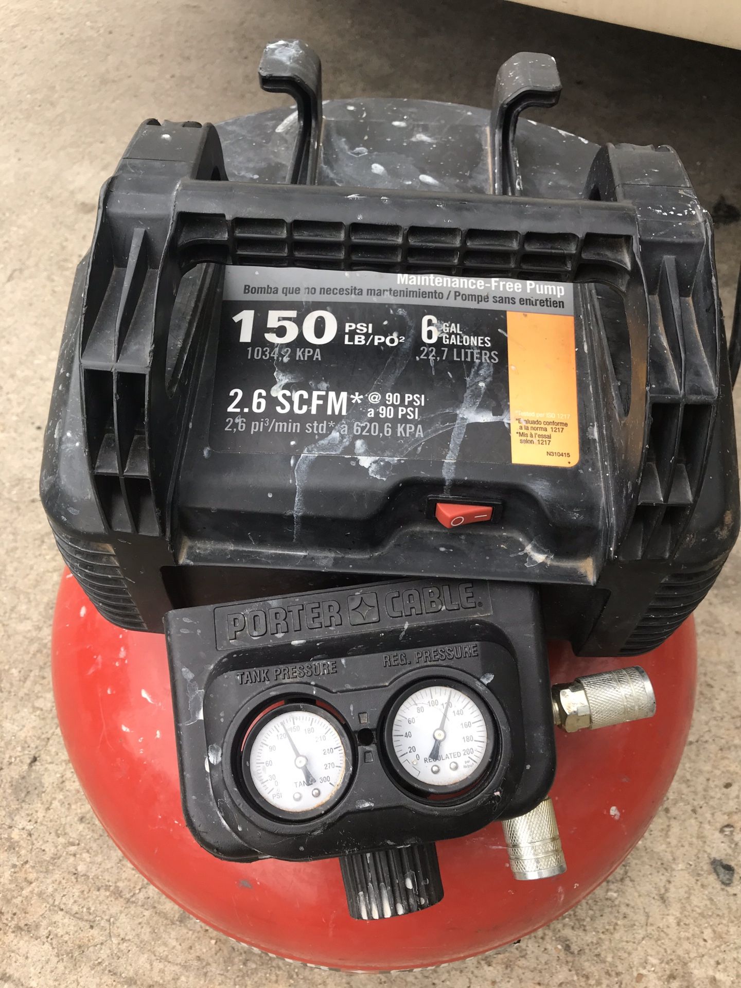 Air compressor 150 psi