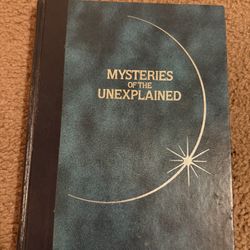 MYSTERIES OF THE UNEXPLAINED (1984) large illustrated Reader's Digest hardcover