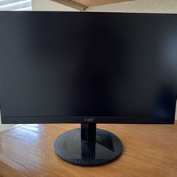 Acer 21.5 Inch Full HD (1920 x 1080) IPS Ultra-Thin Zero Frame Computer Monitor (HDMI & VGA Port), SB220Q bi