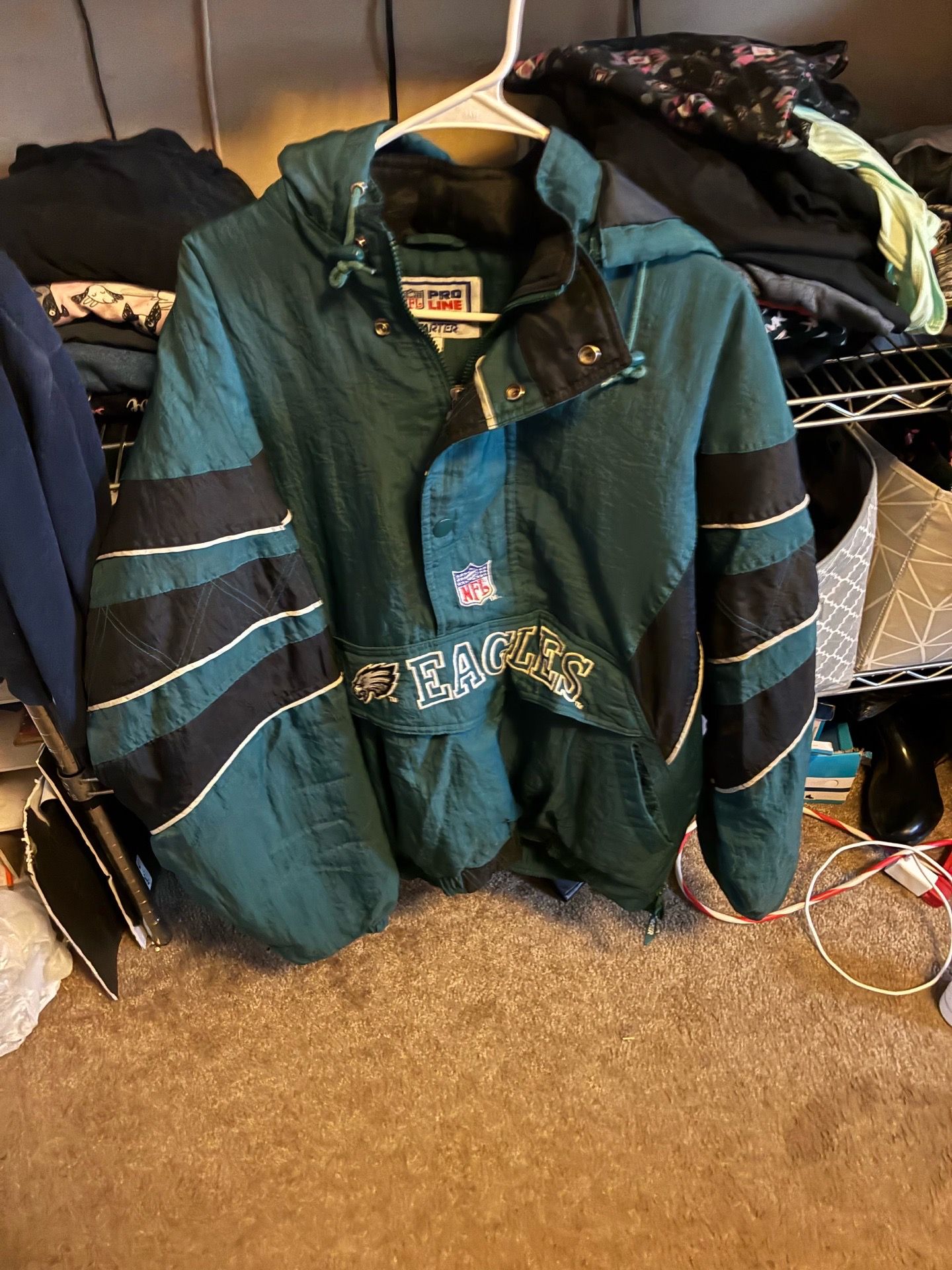 Vintage 2000’s Eagles Starter Jacket
