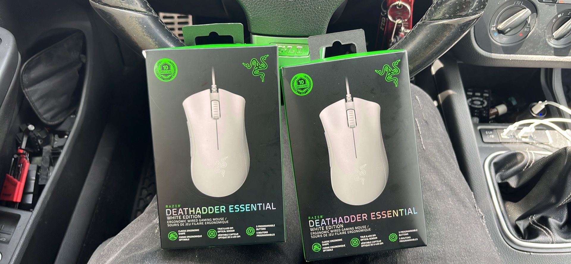 2x Razor Deathadder Mouses