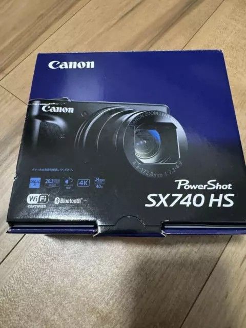 Canon PowerShot SX740 HS Silver Compact Digital Camera 20.3MP Wi-Fi