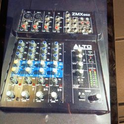 ALTO PROFESSIONAL ZMX862. 6 CHANNEL COMPACT MIXER