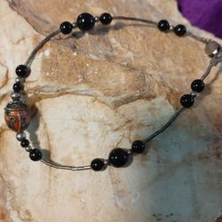 Dainty Lady Bug Bracelet