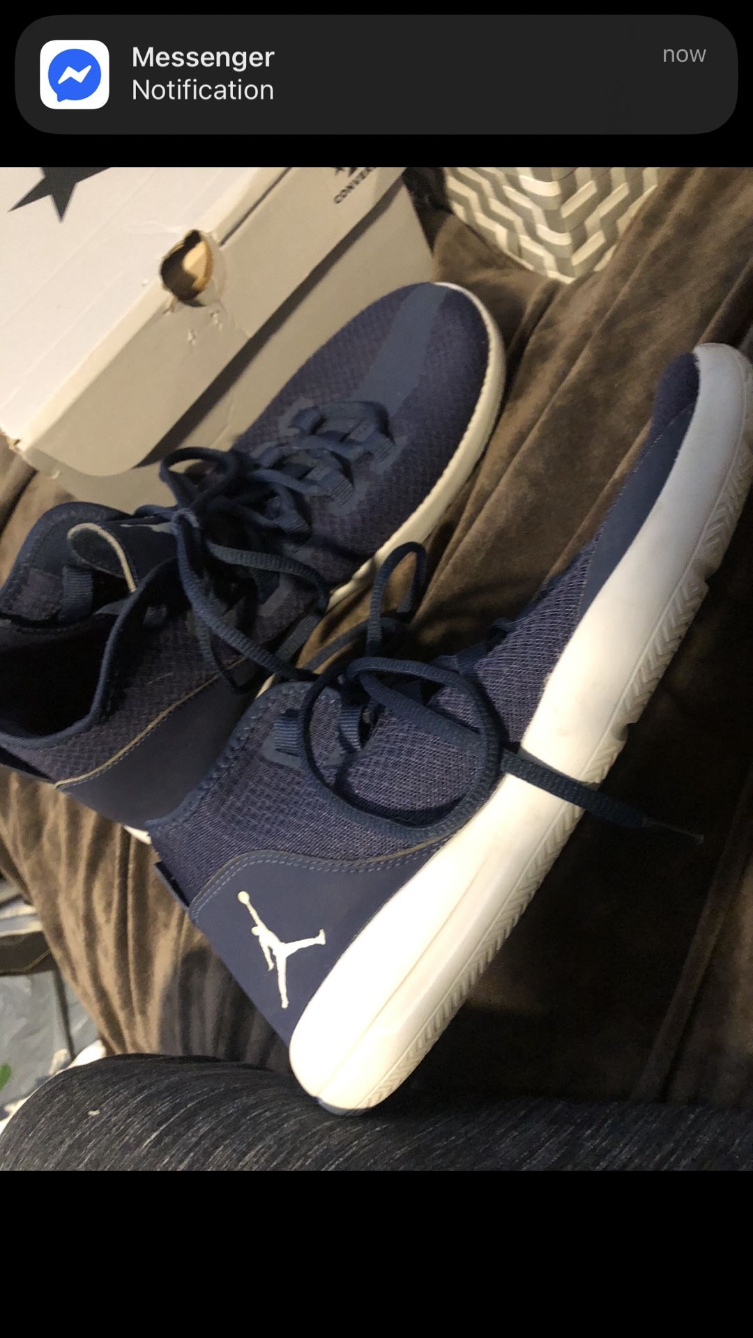 Jordan Reveals Size 9.5