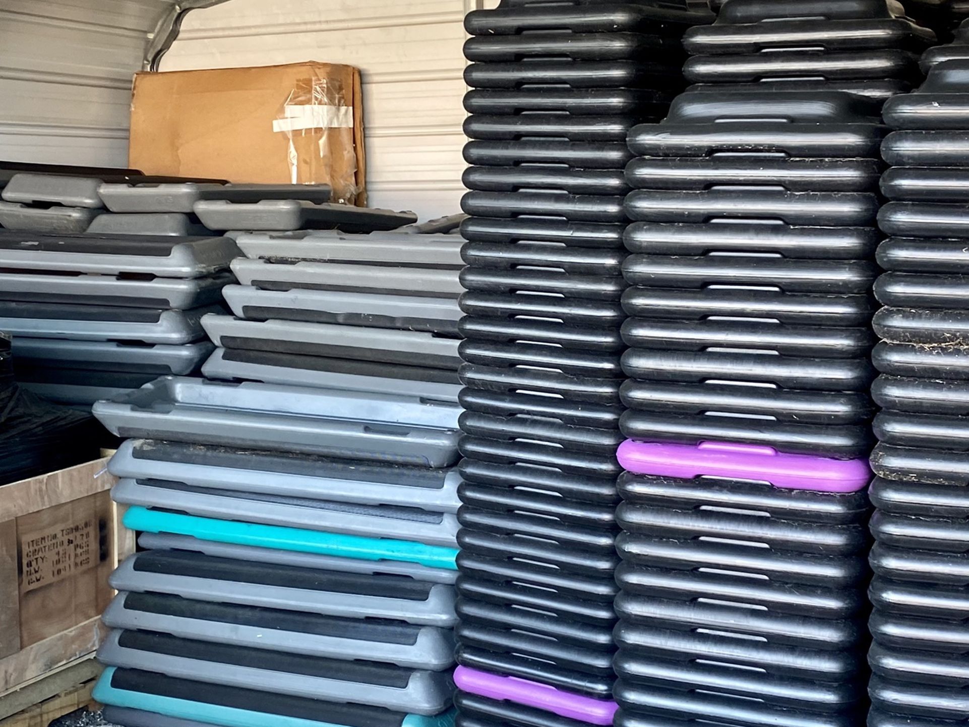 Aerobic / Exercise Steppers & Risers. Over 150 Sets Available