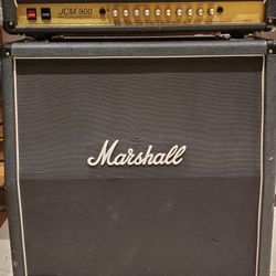 Marshall Jcm 900 Dual Reverb And 1960 412 Cab