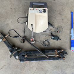 Electric brake, buddy and tow hitch