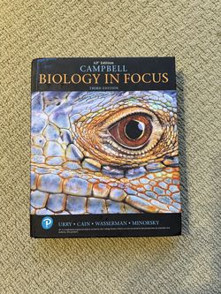 Campbell Biology in Focus AP Edition 3rd Edition — $45
