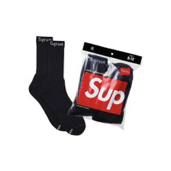 SUPREME/HANES CREW SOCKS (4PACKS)